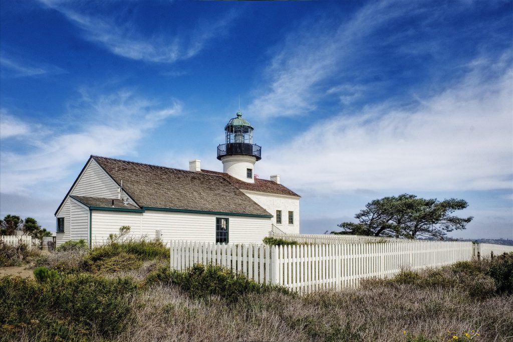 Old Point Loma Lighthouse California - visit afinestpm.com. 