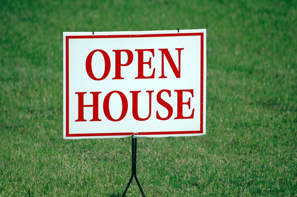 Open House sign - Contact America's Finest Property Management today. 